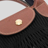 LONGCHAMP Le Pliage Filet L Mesh Bag Black 10121HVH
