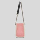 MARC JACOBS The Denim Chain Crossbody Tote Bag Ribbon Pink 2F4HCR016H05