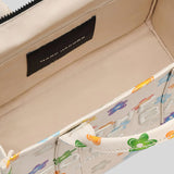 MARC JACOBS Daisy Canvas Medium Tote Bag White Multi 2P5HTT010H03