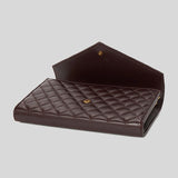 SAINT LAURENT YSL Chain Wallet In Calf Leather Lava Falls 620280AAD12