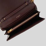 SAINT LAURENT YSL Chain Wallet In Calf Leather Lava Falls 620280AAD12