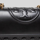 TORY BURCH Fleming Convertible Shoulder Bag Black 76997
