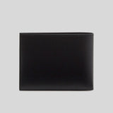 FERRAGAMO Classic  Men's Leather Bifold Wallet Black 770089