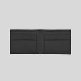FERRAGAMO Classic  Men's Leather Bifold Wallet Black 770089