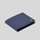 FERRAGAMO Gancini Men's Leather Bifold Wallet Graphite 784815