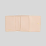 FERRAGAMO Calf Leather Trifold Wallet Ballet 785174