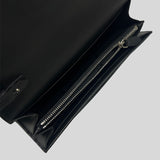 BURBERRY Henley Leather Crossbody Bag WOC Black 80528371