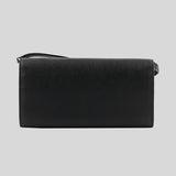BURBERRY Henley Leather Crossbody Bag WOC Black 80528371