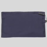 BURBERRY Unisex Logo Print Nylon Zip Wristlet Pouch Navy Blue 80528411
