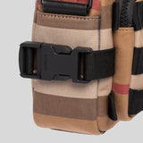 BURBERRY Unisex Paddy Dark Birch Brown Rockford Crossbody Bag 80644441