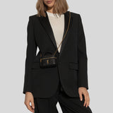 SAINT LAURENT YSL Gaby Micro Vanity Bag In Lambskin Black 8192851EL07