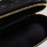 SAINT LAURENT YSL Gaby Micro Vanity Bag In Lambskin Black 8192851EL07