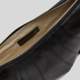 LEMAIRE Small Croissant Bag Soft Nappa Leather Black BG0003LL095
