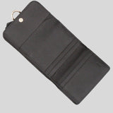 CHLOE Alphabet Small Trifold Wallet Black CHC21WP945F57