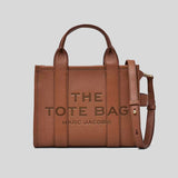 MARC JACOBS Leather The Tote Small Traveler Tote Bag Argan Oil H009L01SP21