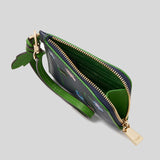 KATE SPADE In The Garden Card Case Wristlet Parisian Navy Multi KJ880