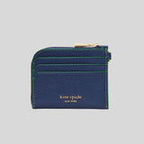 KATE SPADE In The Garden Card Case Wristlet Parisian Navy Multi KJ880