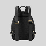 KATE SPADE Spade Flower Quilted Fabric Small Backpack Black KK158