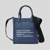 MARC JACOBS Canvas Standard Supply Small Tote Azure Blue 4S4HCR003H02