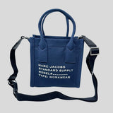 MARC JACOBS Canvas Standard Supply Small Tote Azure Blue 4S4HCR003H02