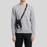 A.P.C Trek Crossbody Pouch Dark Navy PAAFH-H61733