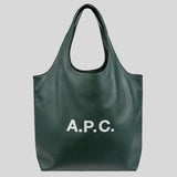A.P.C. Ninon Tote Bag Vert Fonce M61565