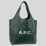 A.P.C. Ninon Tote Bag Vert Fonce M61565