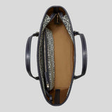 TORY BURCH T Monogram Small Zip Tote Tory Navy 166419