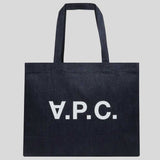 A.P.C. Daniela Denim Shopping Tote Indigo COHIZ-M61446