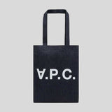 A.P.C. Laure Unisex Shopping Tote Bag Indigo COHIZ-M61445