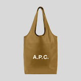 A.P.C. Ninon Small Tote Bag Olive green PUAAT-M61861