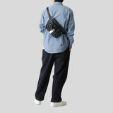 A.P.C. Trek Bum Bag Dark Navy Blue PAAFHH62219IAK