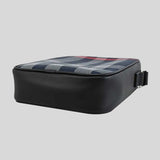 BURBERRY Men's ML Paddy V Check Crossbody Bag Navy 80840621