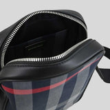 BURBERRY Men's ML Paddy V Check Crossbody Bag Navy 80840621