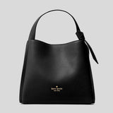 KATE SPADE Knott Convertible Carryall Tote Black KM666