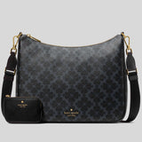 KATE SPADE Spade Flower Large Crossbody With Pouch Black KK148