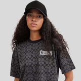 COACH Embroidered Baseball Hat Black CAA64