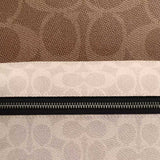 COACH West Backpack In Blocked Signature Canvas Sand/Tan CAB59