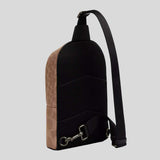 COACH West Pack In Blocked Signature Canvas Sand/Tan CAB60