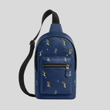 COACH West Pack With Baseball Print Deep Blue Multi CAX48