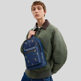 COACH West Pack With Baseball Print Deep Blue Multi CAX48