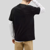 COACH Signature Square T Shirt In Organic Cotton Black CO790