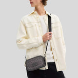 COACH Wyatt Crossbody Bag In Signature Canvas Grey/Charcoal CW365