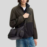 COACH Finn Crossbody Bag With Pockets In Signature Canvas Charcoal/Black CCG18