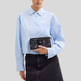 COACH Poppy Crossbody Bag With Star Print Black Multi CCK80