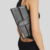 JACQUEMUS The long Bambino Handbag Black 221BA013