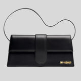 JACQUEMUS The long Bambino Handbag Black 221BA013 lussocitta lusso citta