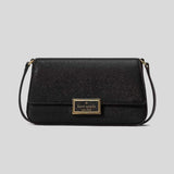 KATE SPADE Reegan Mini Flap Crossbody Bag Black KM532