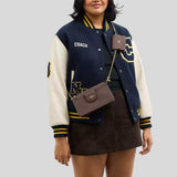 COACH Poppy Crossbody Bag Dark Stone CCK65