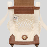 LONGCHAMP Le Pliage Filet XS Mesh Bag Ecru 10139HVH